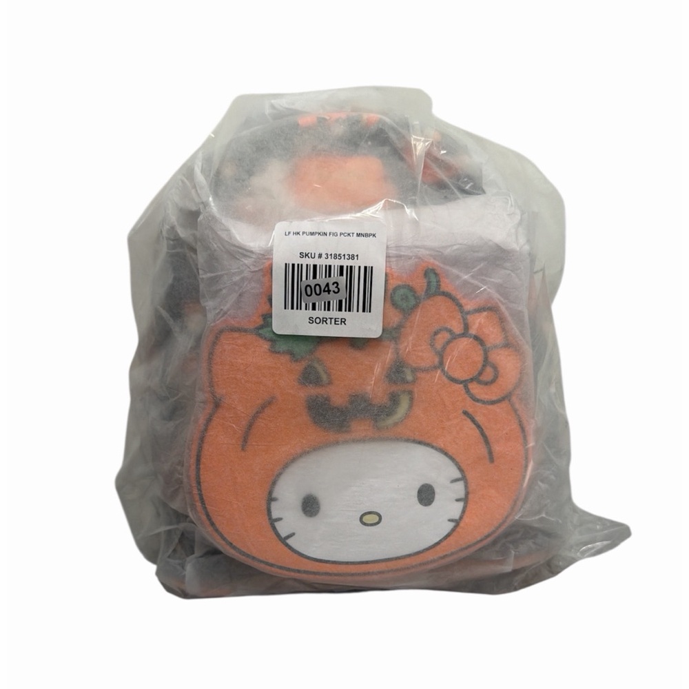NEW Loungefly Sanrio Hello Kitty Pumpkin Halloween Mini Backpack - Picture 5 of 6